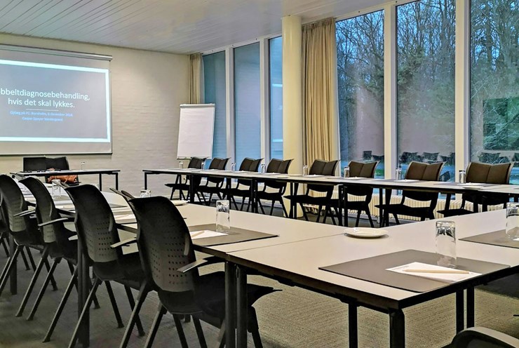 Hotellet byder på flotte og professionelle mødelokaler