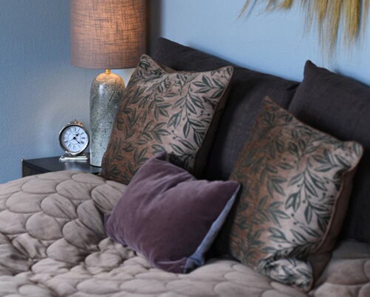 Alle værelser har en pæn, individuel indretning