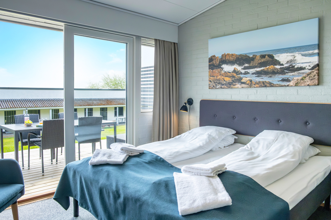 Slap af på de flotte værelser