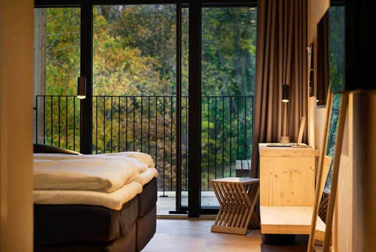 Hotel GSH byder på flotte værelser bygget af genbrugsmaterialer