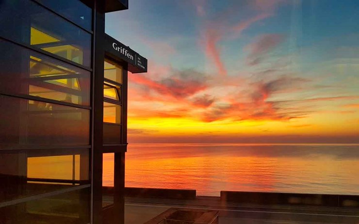 Hotellets udsigt er kåret som en af de bedste på Bornholm