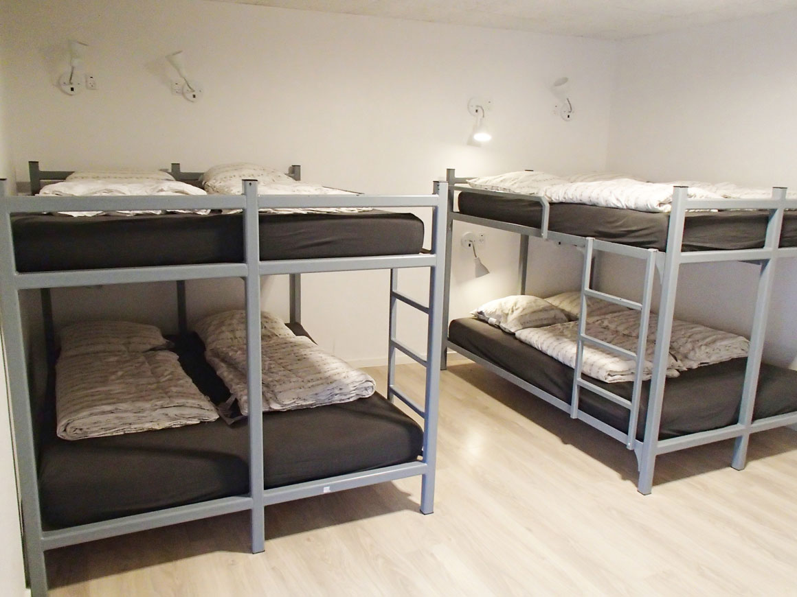 Rom­mene har soveplass for 2–6 personer