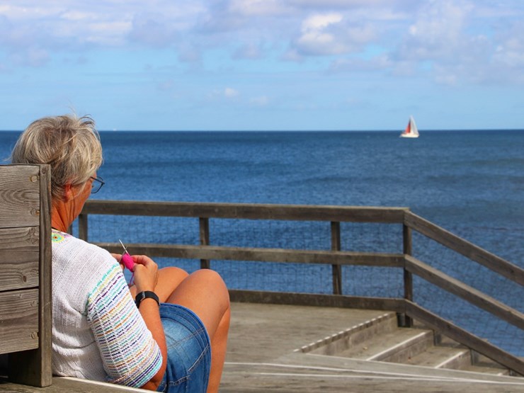 Bornholm byder på smukke omgivelser - kombiner Strik Bornholm med skønne feriedage