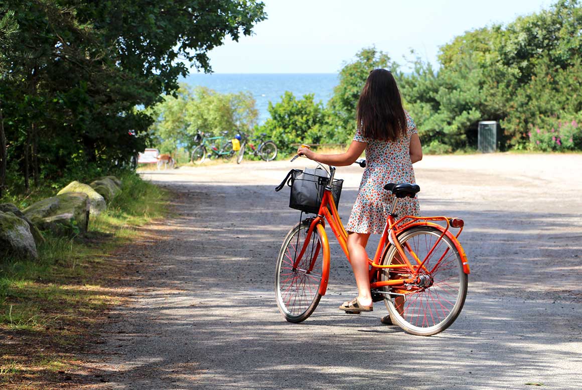Bornholm har et vidtforgrenet net af cykel- og vandrestier