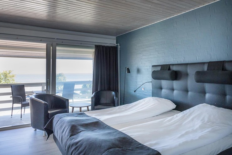 Slap af på de flotte værelser