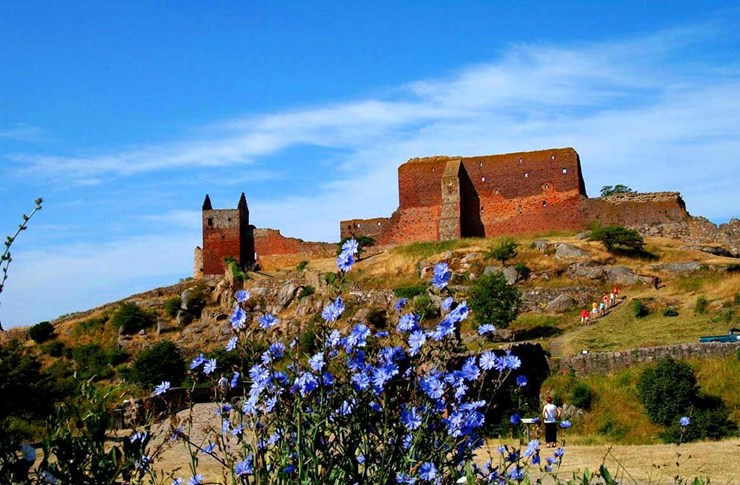 Hammershus er Nordeuropas største borgruin