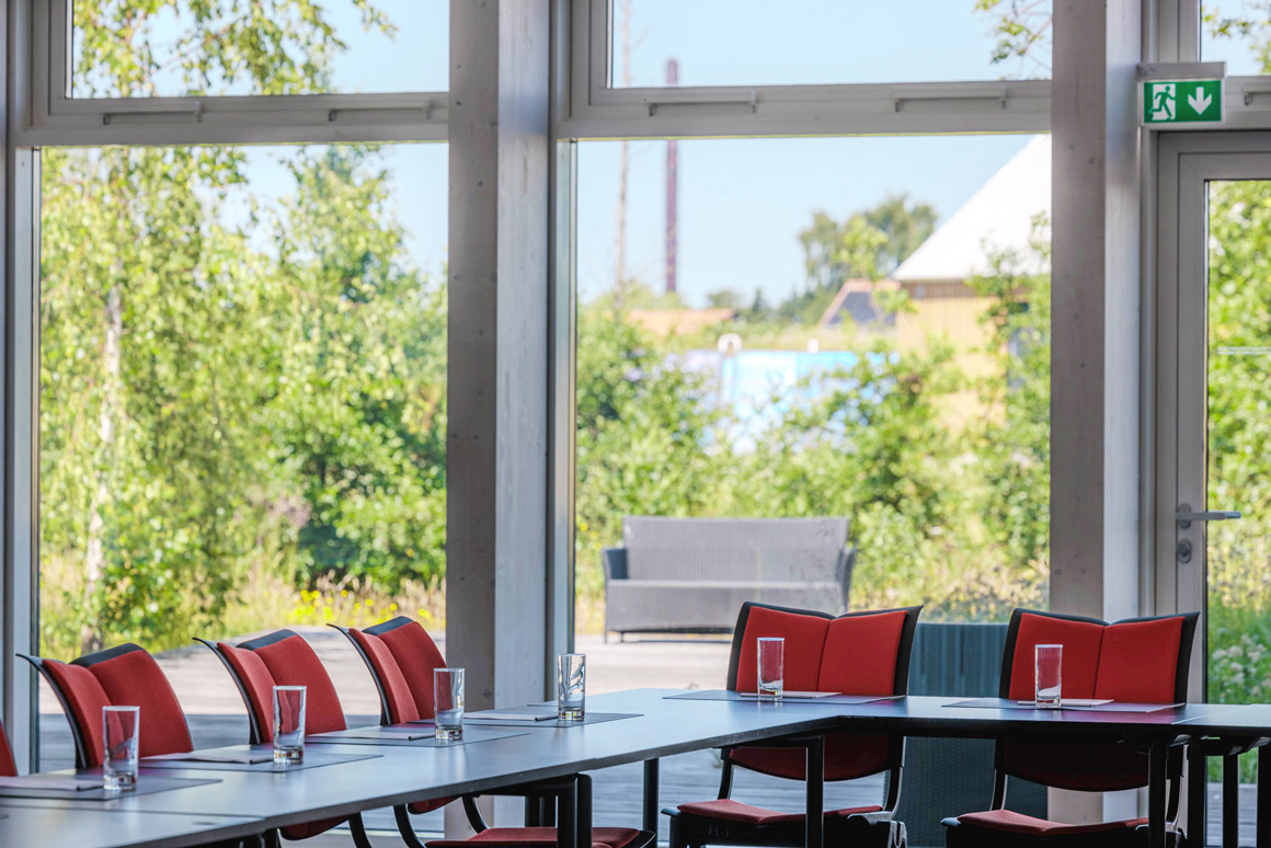 Hotellet byder på flotte og professionelle mødelokaler