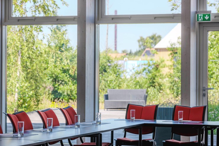 Hotellet byder på flotte og professionelle mødelokaler