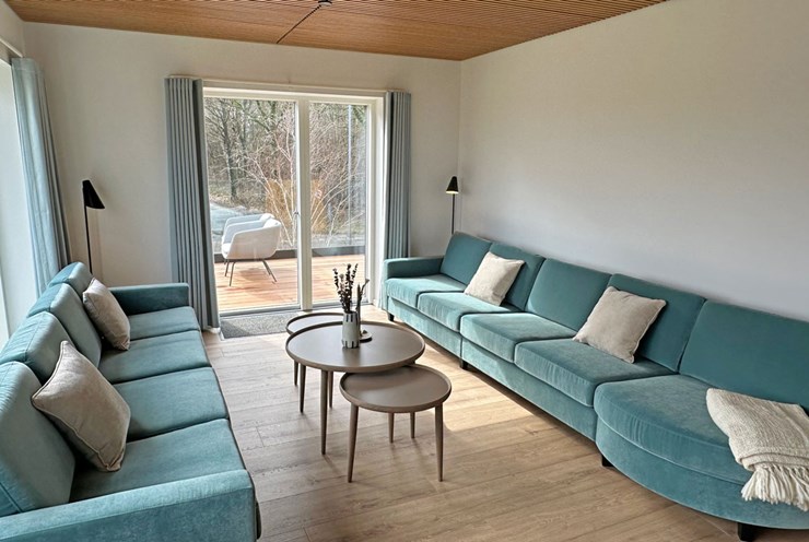 Strandvejshuset byder på sofa- og stueafdeling