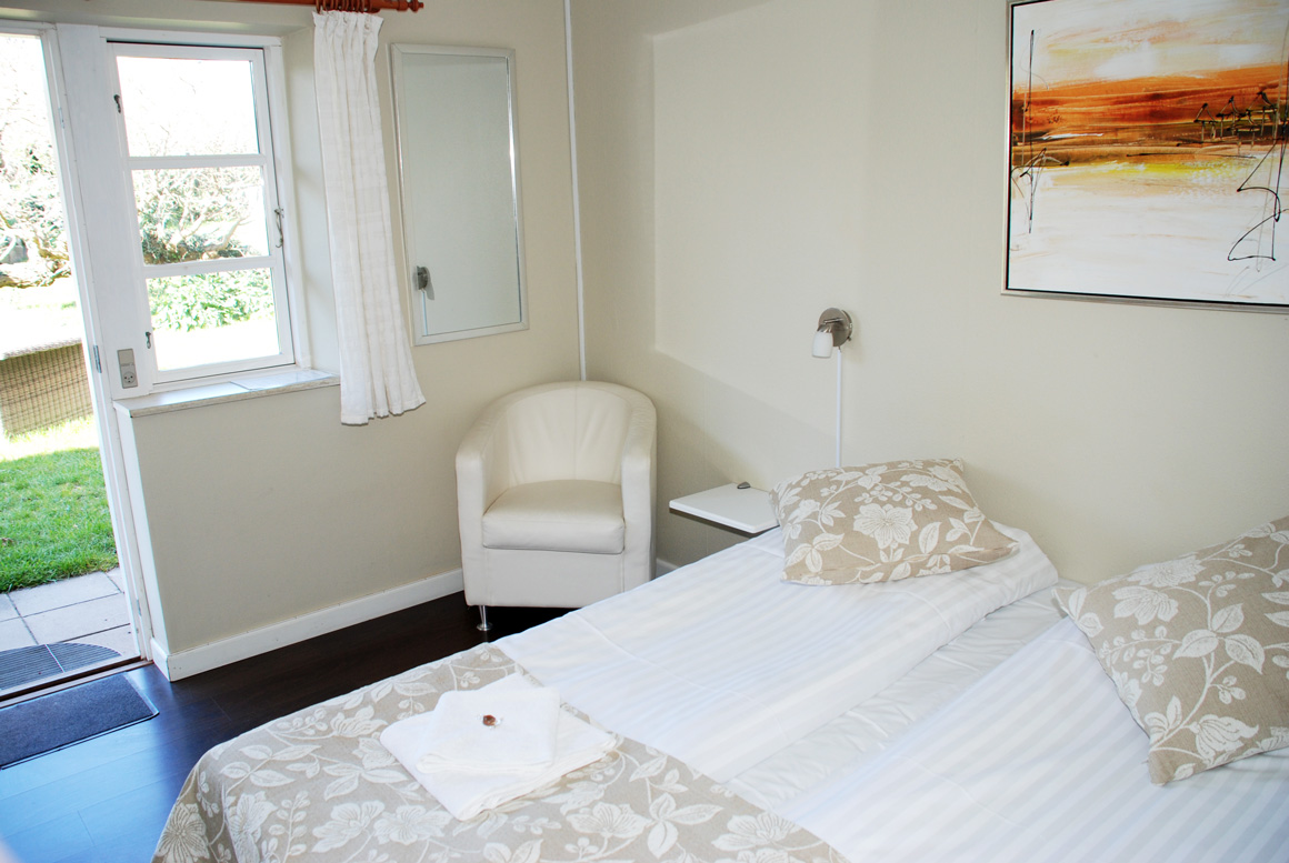 Alle værelser er individuelt indrettet på Hotel Allinge