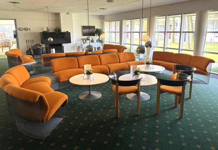 Nyd en afslappende stund i hotellets lounge område