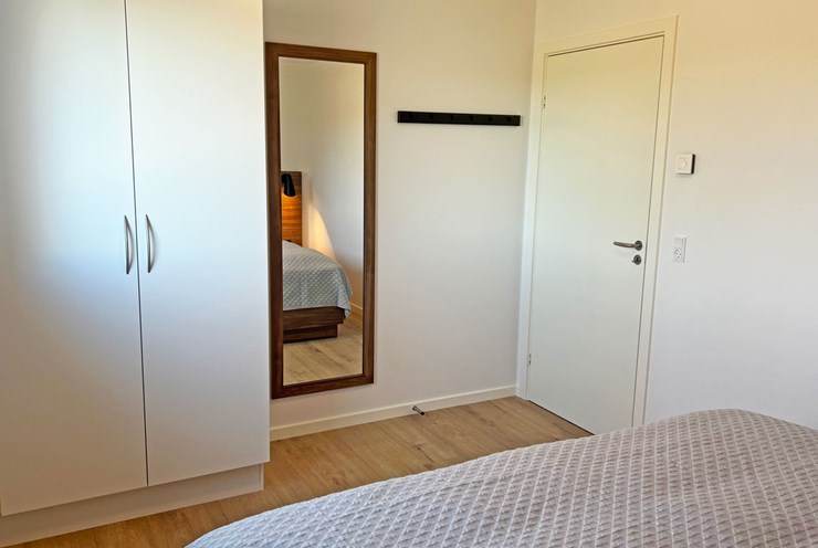 Alle 7 soveværelser har dobbeltseng