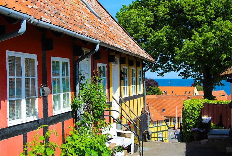 Et besøg i Svaneke er også på programmet