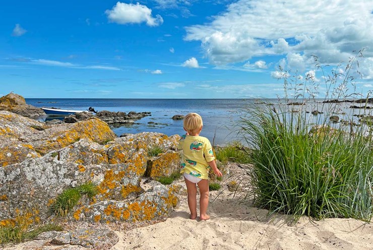 Bornholm har mange børnevenlige strande