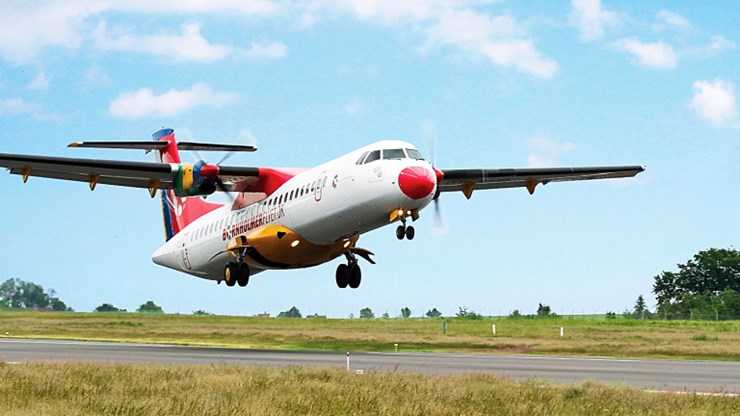 Flyvetiden fra København-Bornholm er 35 minutter
