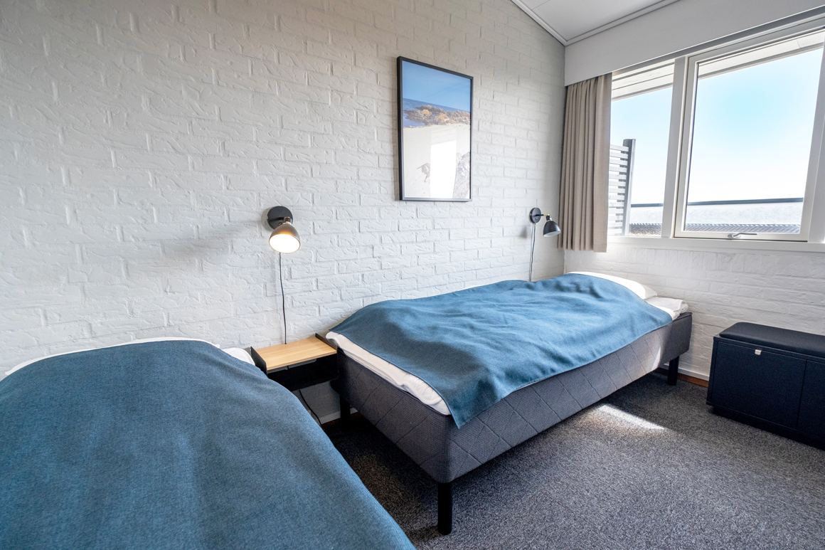 Nogle værelser har mulighed for et ekstra sideværelse