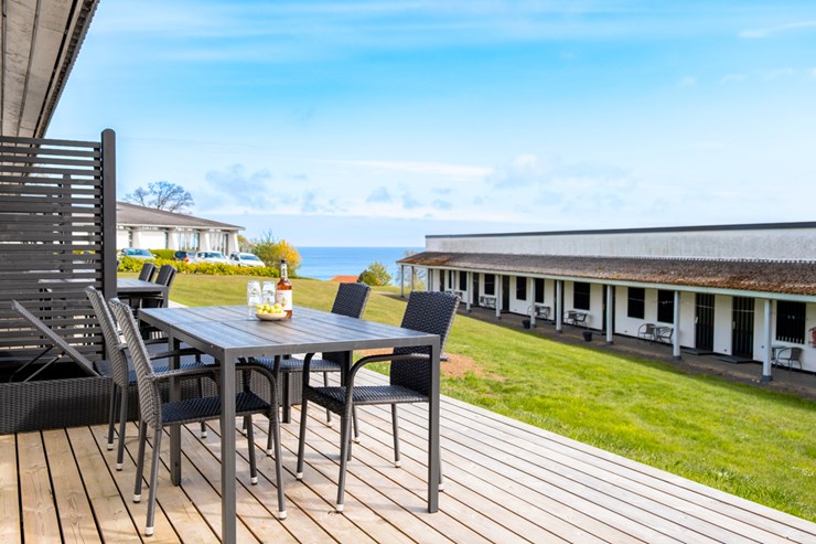 Alle værelser har egen terrasse